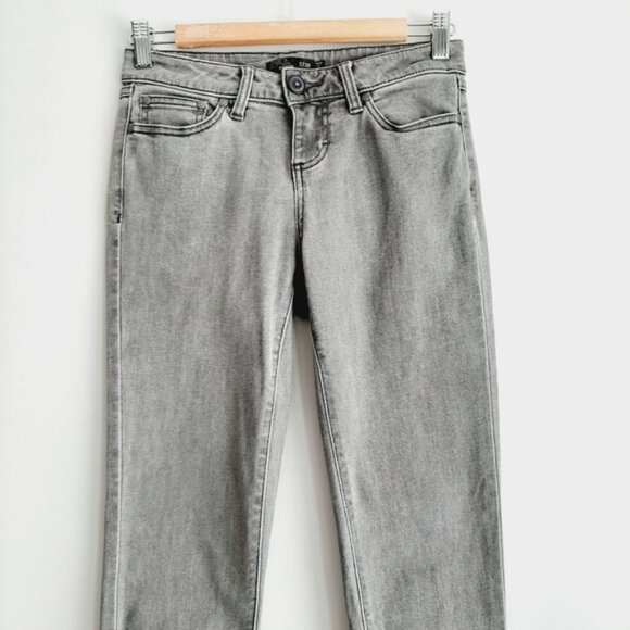 PRANA London Slim Fit Jeans Pants Gray Sz 2 / 26 - Picture 3 of 16